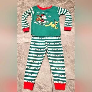 Disney Christmas Jammies 3T